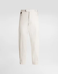 Gabardine trousers