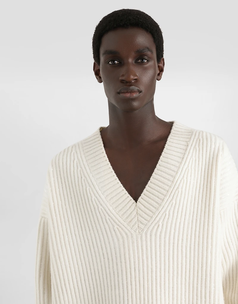 Sweater with sequins