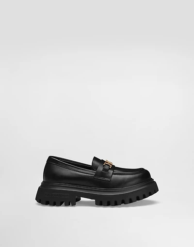 Nappa calfskin loafers