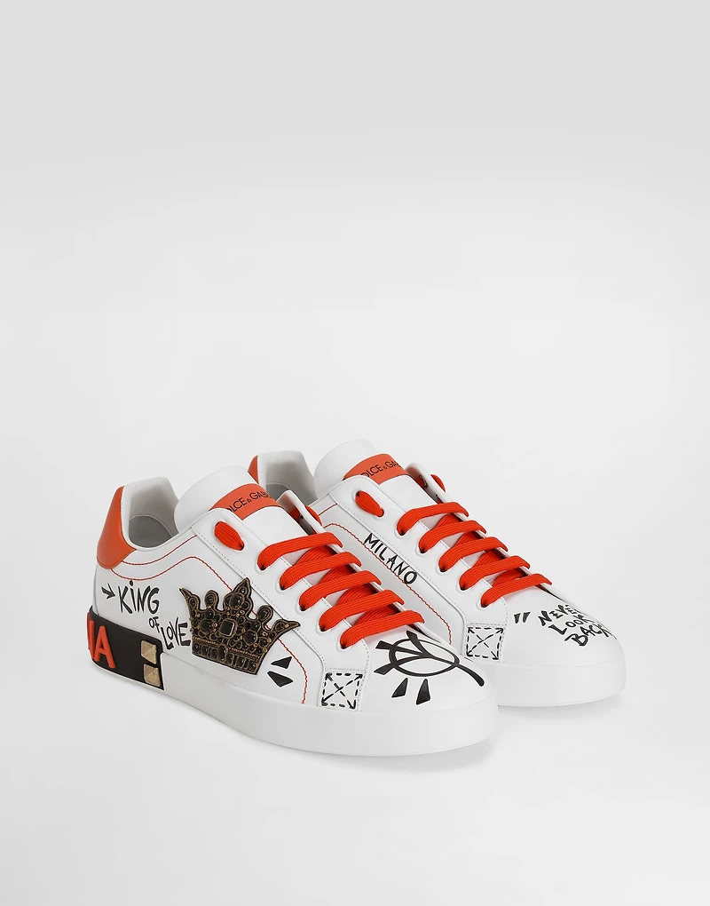 Portofino nappa calfskin sneakers