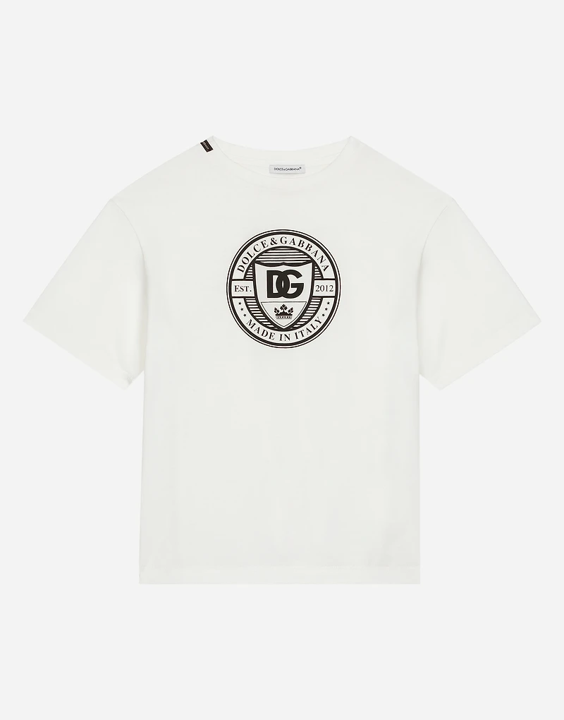 Jersey T-shirt with DG logo