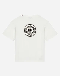 Jersey T-shirt with DG logo