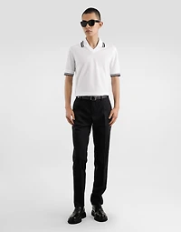Piqué polo shirt