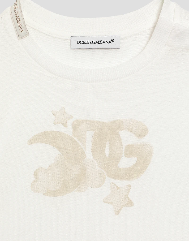 Jersey T-shirt with DG logo