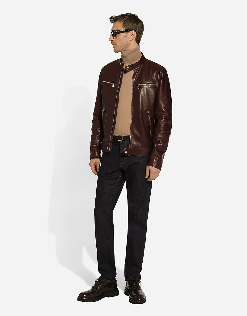 Leather jacket