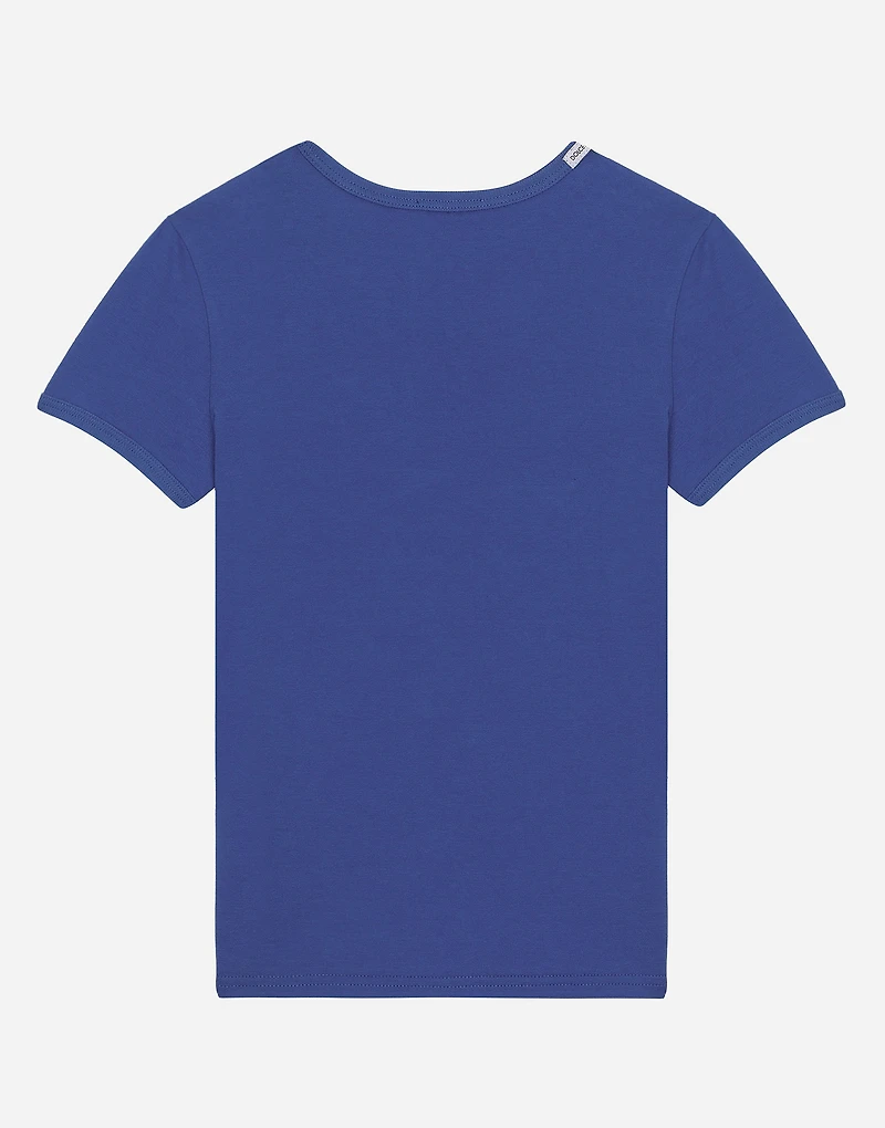 Short-sleeved jersey T-shirt two-pack