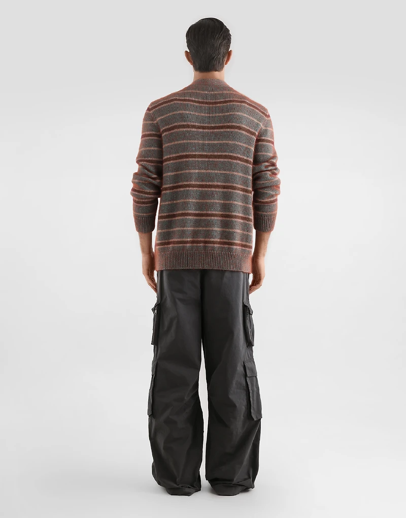 Silk and mohair cardigan