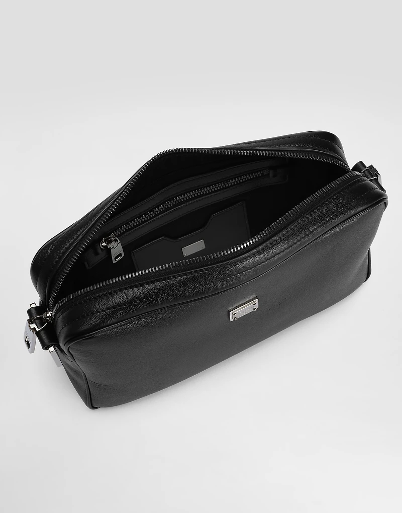 Calfskin crossbody bag