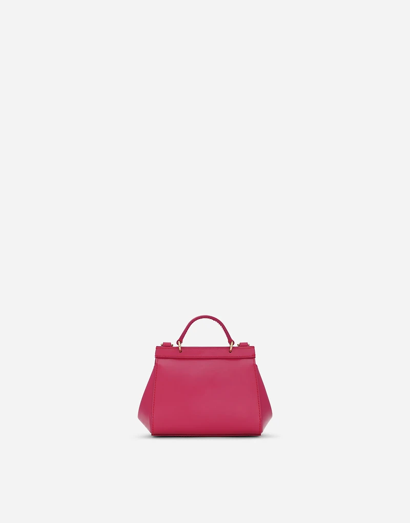 Patent leather mini Sicily bag