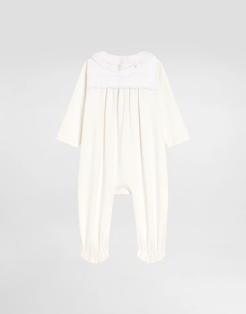 3-piece gift set cotton with lurex DG embroidery