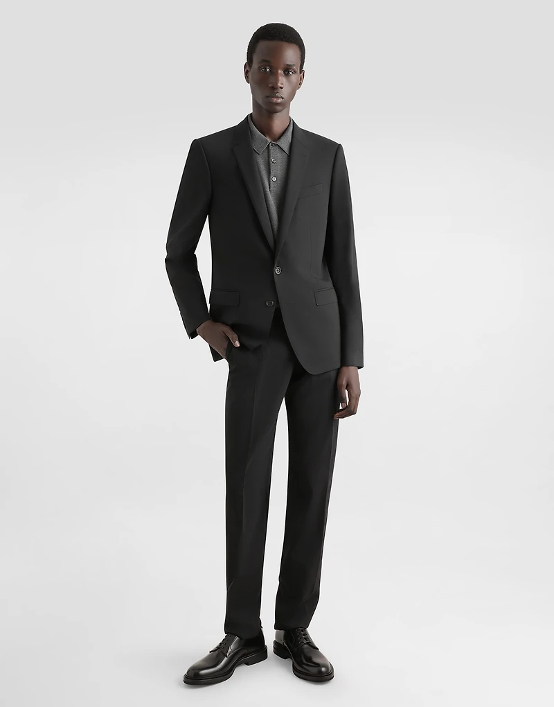 Stretch wool Martini-fit suit