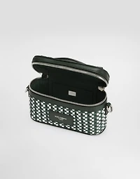 Atene crossbody minibag with woven leather