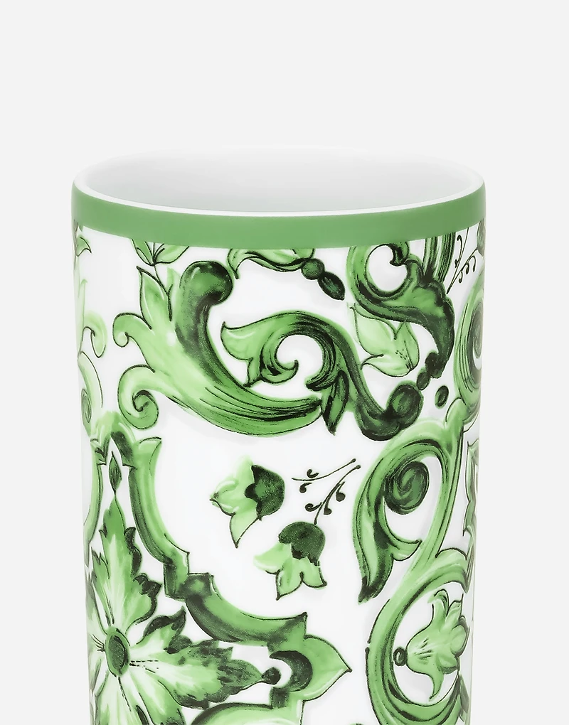 Cylindrical Porcelain Vase