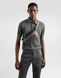 Calfskin nappa leather belt bag
