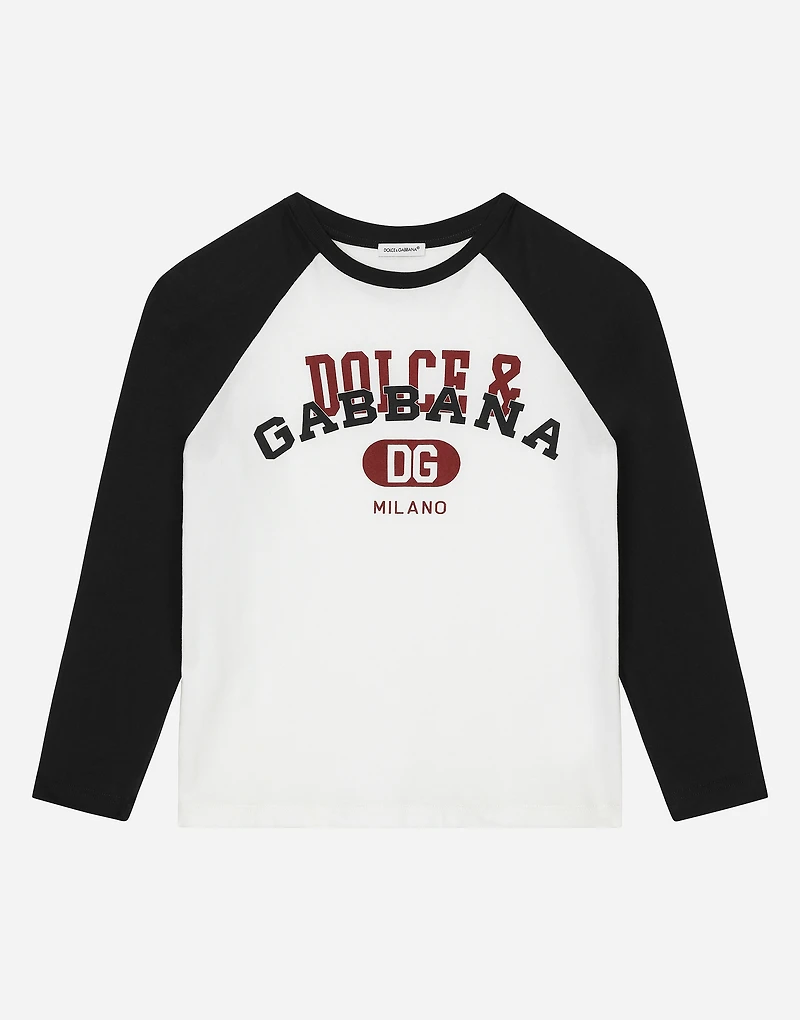 Jersey T-shirt with Dolce&Gabbana logo