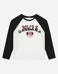 Jersey T-shirt with Dolce&Gabbana logo