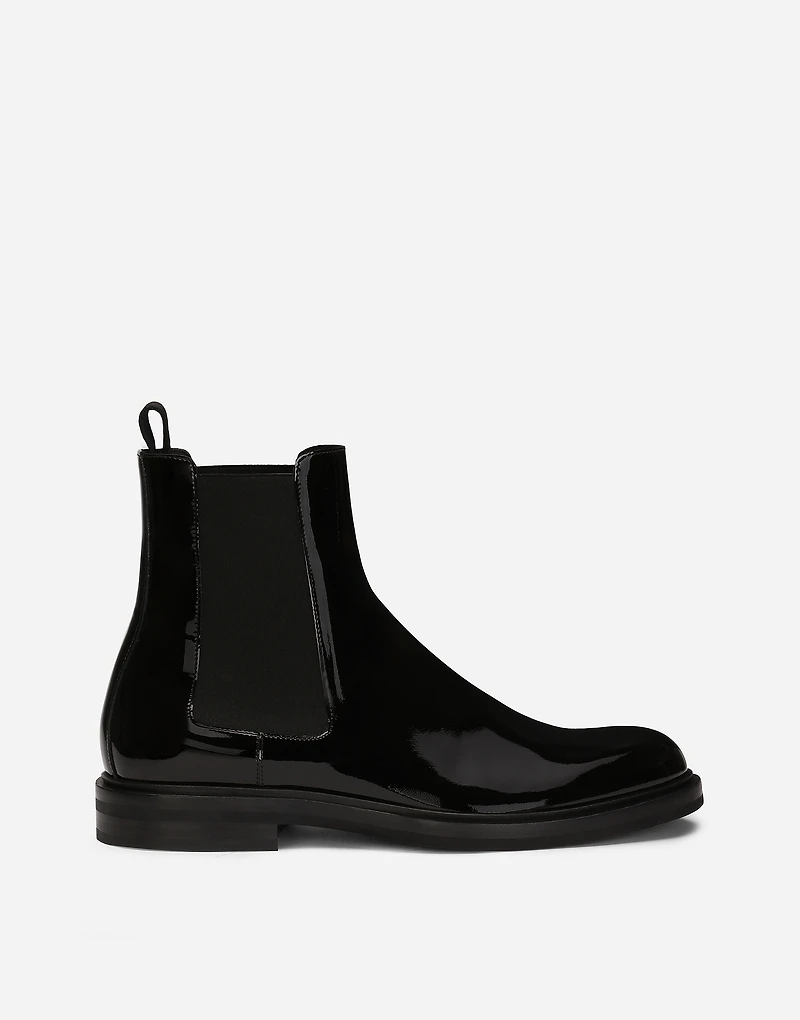 Calfskin ankle boots