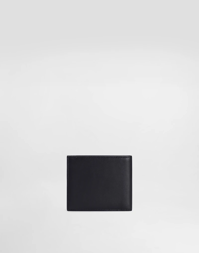Calfskin bifold wallet