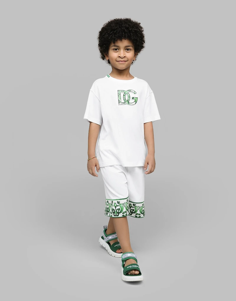 Jersey T-shirt with DG logo
