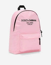 Nylon backpack with Dolce&Gabbana logo