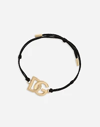 Cord bracelet with large DG logo