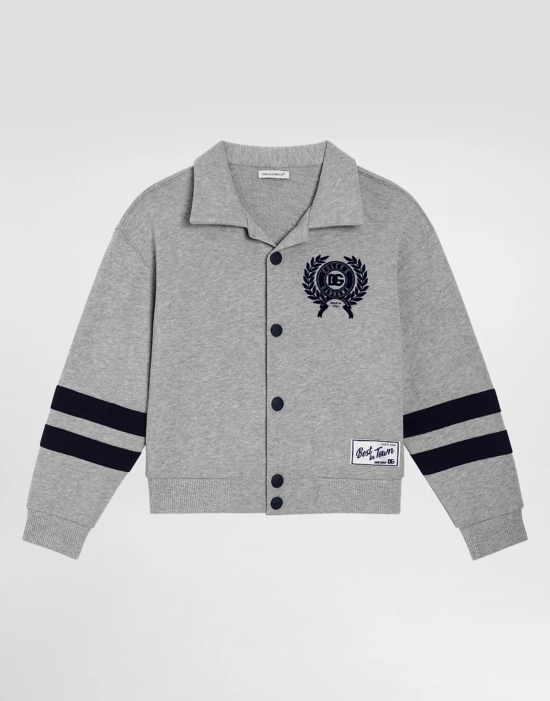 Jersey sweatshirt with Dolce&Gabbana print