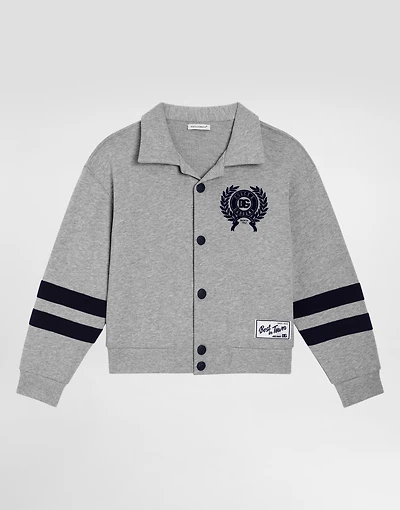Jersey sweatshirt with Dolce&Gabbana print