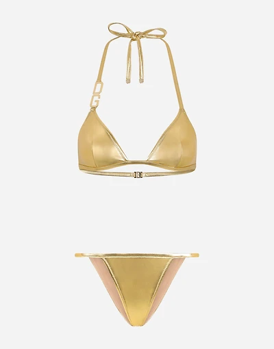 Triangle bikini with DG logo