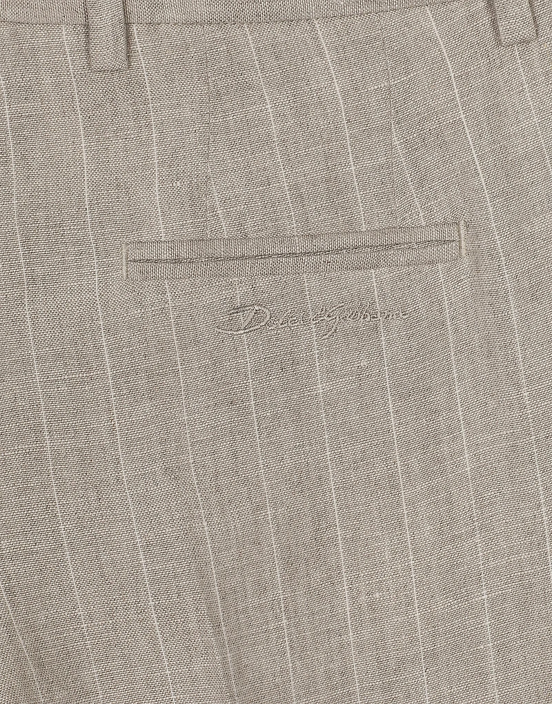 Classic pinstripe linen pants