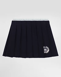 Wool canvas skirt
