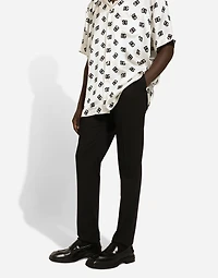 Stretch wool pants