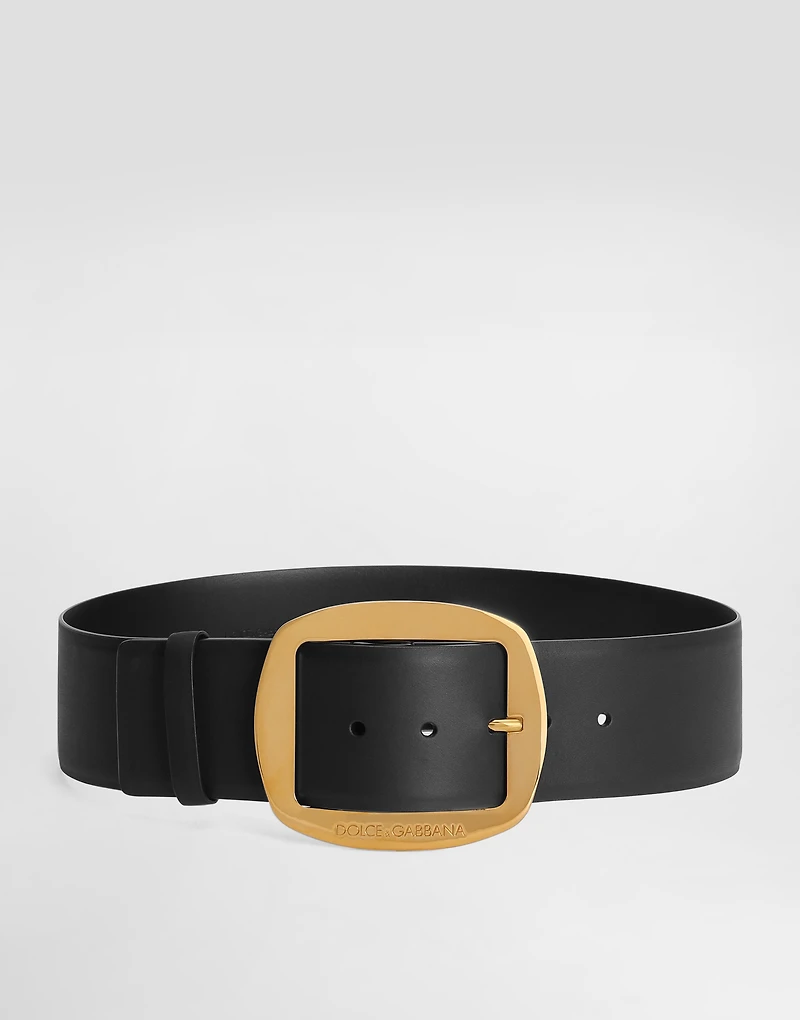 Calfskin belt