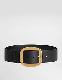Calfskin belt