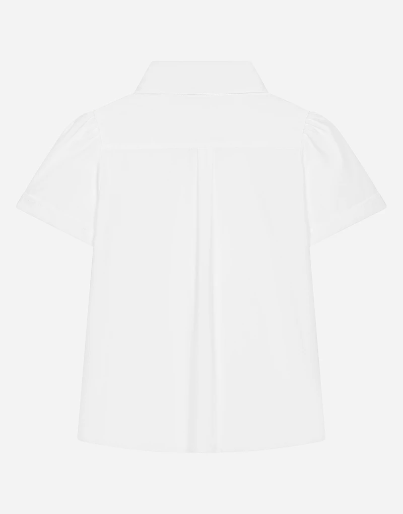 Cotton shirt with DG logo