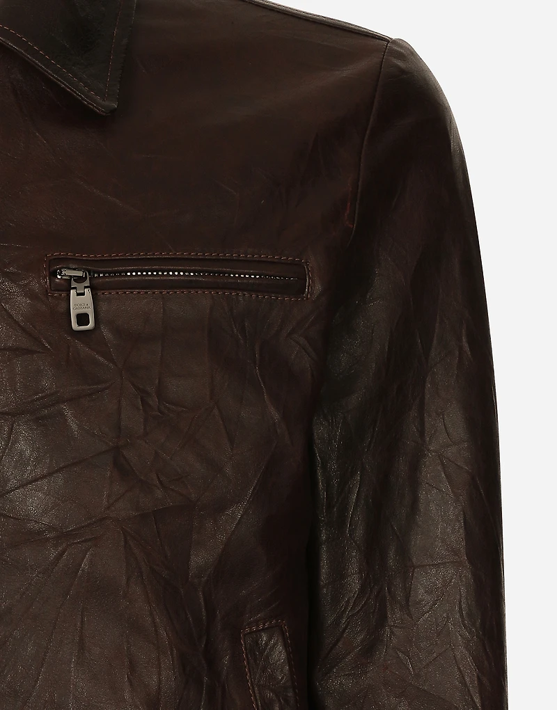 Leather jacket