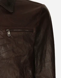 Leather jacket