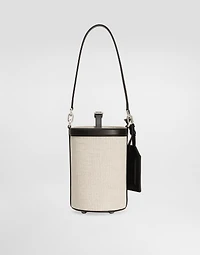Fabric bucket bag