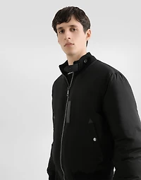 Padded satin jacket