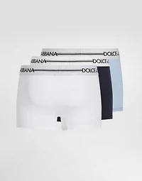 Stretch cotton boxers 3-pack