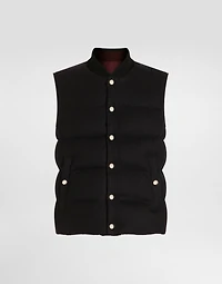 Reversible padded gilet