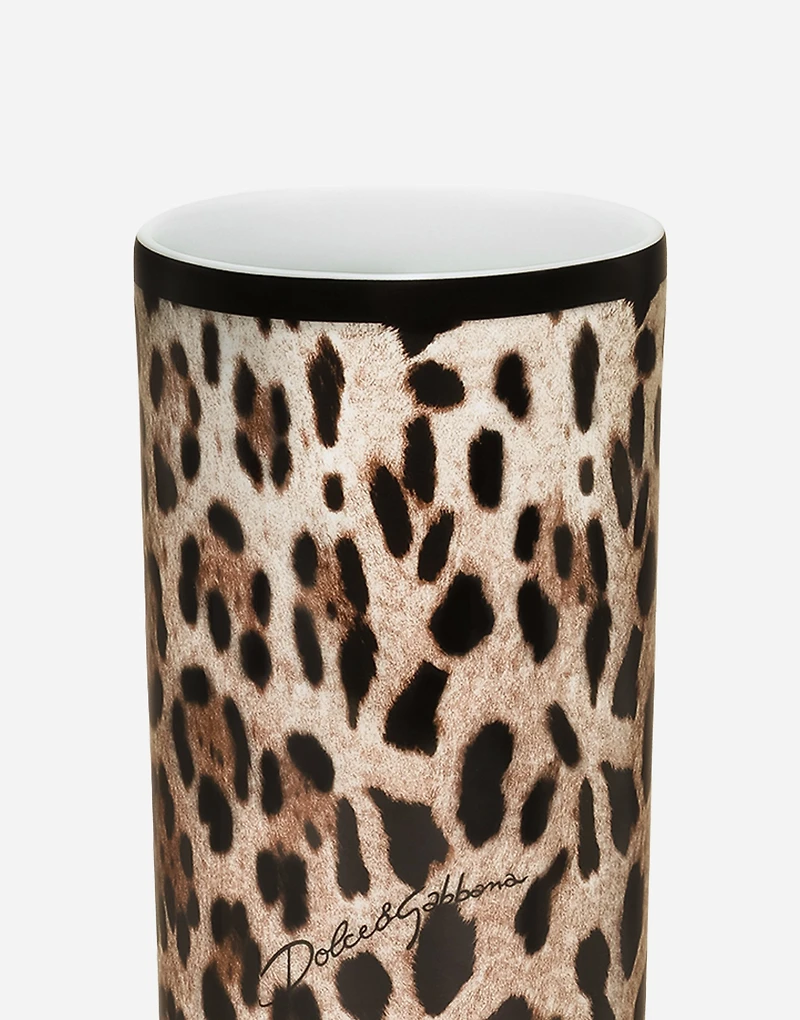 Cylindrical Porcelain Vase