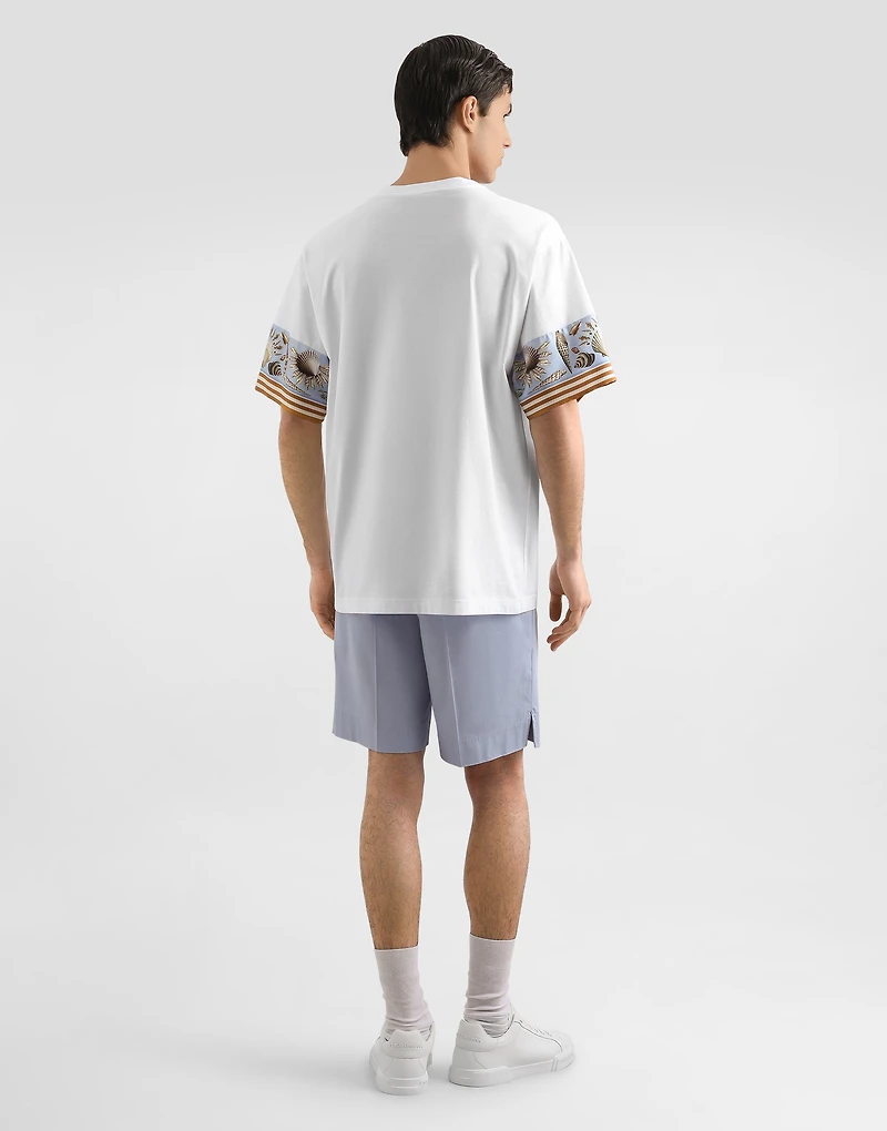 jersey t-shirt with print