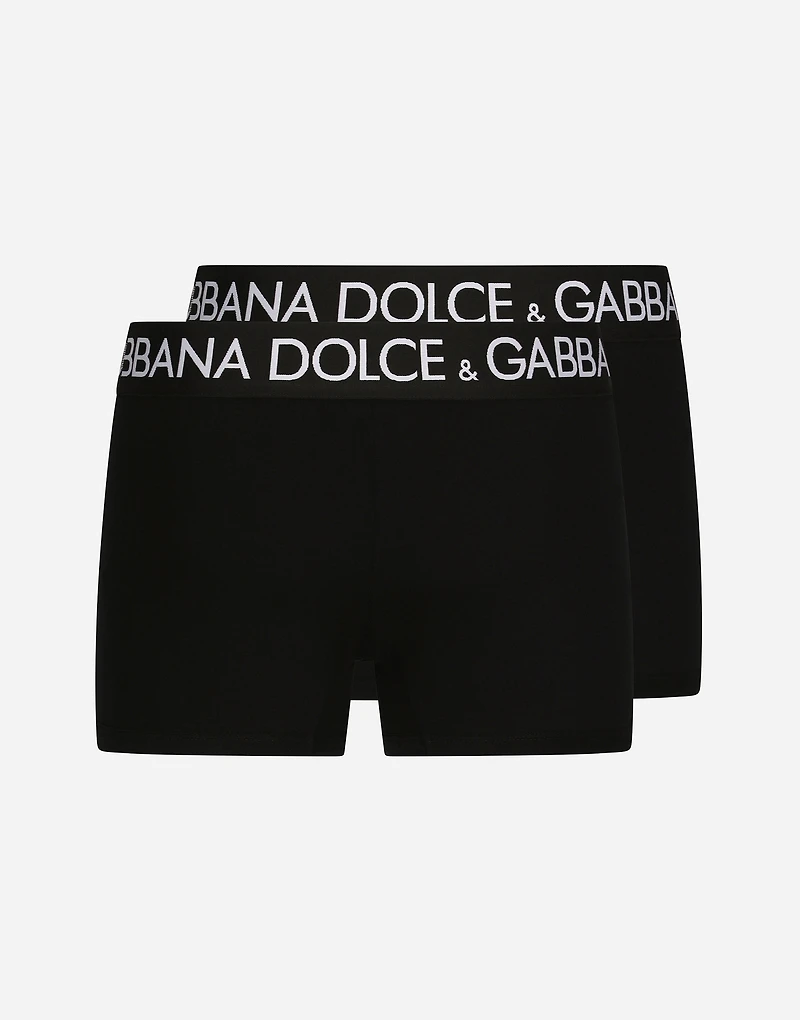 Two-pack cotton jersey boxers