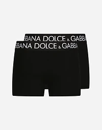 Two-pack cotton jersey boxers