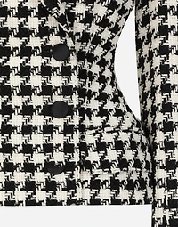 Macro-houndstooth Dolce jacket