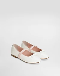 Patent leather ballet flats