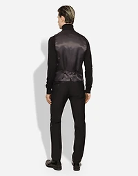Single-breasted wool Martini-fit tuxedo suit