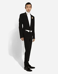 Single-breasted tuxedo suit
