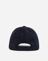 Corduroy baseball cap with DG laurel logo