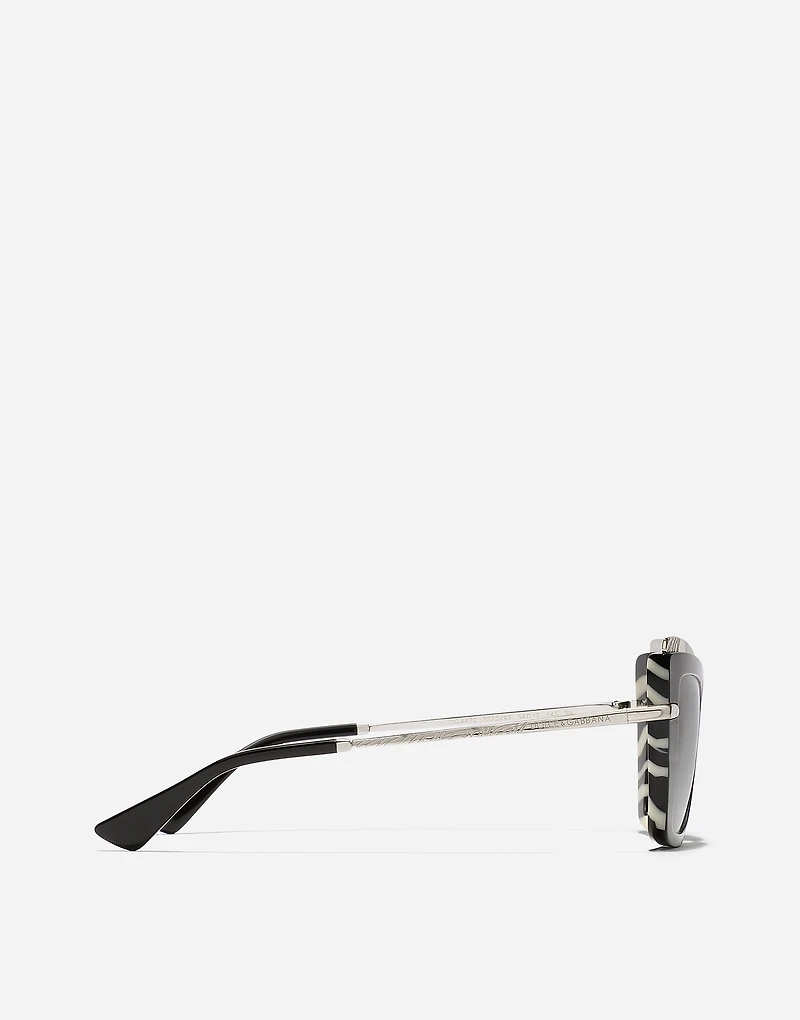 Metal print sunglasses